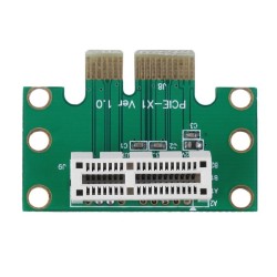 PCI Express 90º plokštė "Blue edition" (PCI-E, 1X)