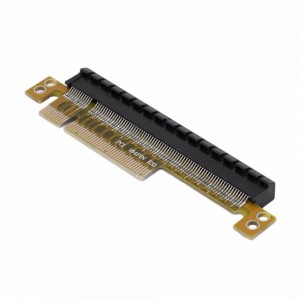PCI Express 8X į 16X plokštė "Black edition" (lizdas)
