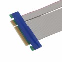 PCI Express 8X prailginimo kabelis "Blue edition" (lizdas)