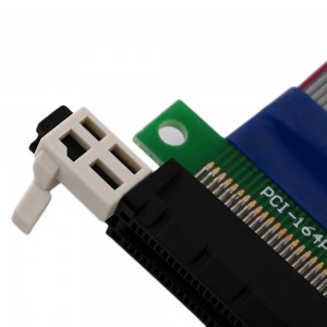 PCI Express 16X prailginimo kabelis "Black edition" (lizdas)