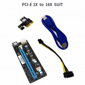 PCI Express 1X į 16X plokštė "Pro edition" (lizdas)