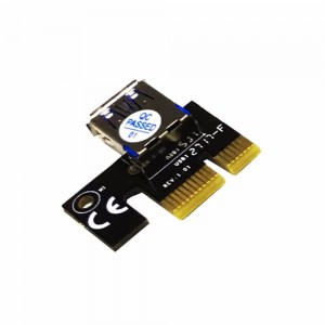 PCI Express 1X į 16X plokštė "Pro edition" (lizdas)