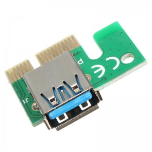 PCI Express į USB 3.0 plokštė "Green edition"