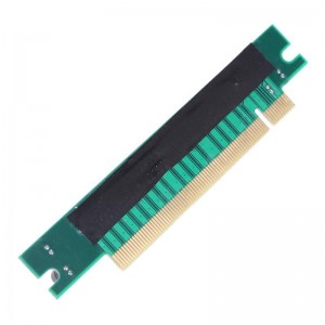 PCI Express 16X 90º plokštė "Blue edition 2" (lizdas)