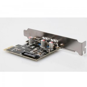 PCI Express į USB 3.0 ir 3.1 plokštė "Black Edition Pro GT 2" (išorinės USB jungtys)