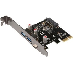 PCI Express į USB 3.0 ir 3.1 plokštė "Black Edition Pro GT 2" (išorinės USB jungtys)