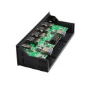 USB 3.0 ir USB 3.1 priekinis skydelis kompiuteriui "Black Edition Pro GT 8"