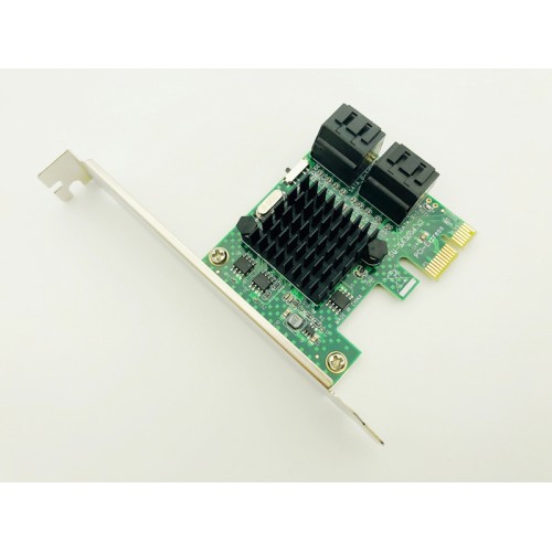 PCI Express į SATA3 plokštė "Green Edition Pro 3"