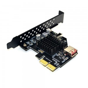 PCI Express į USB 3.1 plokštė "Black Edition Pro 3"