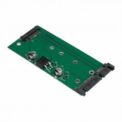 SATA į M.2 plokštė "Green edition" (NGFF SSD į SATA 3 6 GB/s)