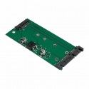 SATA į M.2 plokštė "Green edition" (NGFF SSD į SATA 3 6 GB/s)