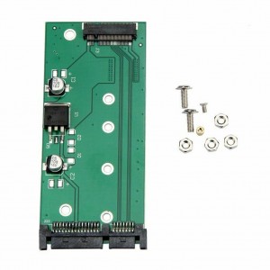 SATA į M.2 plokštė "Green edition" (NGFF SSD į SATA 3 6 GB/s)