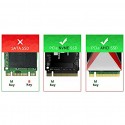 M.2 į PCI-E X4 plokštė "Green edition" SSD (NVME, SSD)