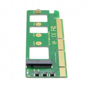 M.2 į PCI-E X4 plokštė "Green edition" SSD (NVME, SSD)