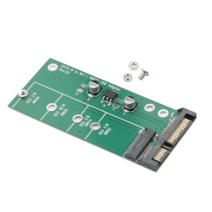 M.2 į SATA 3.0 plokštė "Green edition" (NGFF, SSD)