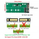 M.2 į SATA 3.0 plokštė "Green edition" (NGFF, SSD)