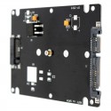 M.2 NGFF (SATA) SSD į 2.5 SATA plokštė "Black edition"