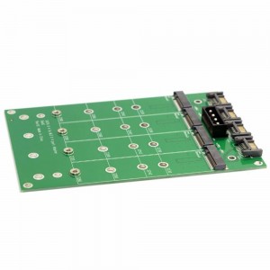M.2 į SATA plokštė "Green edition" (NGFF B arba B/M key)