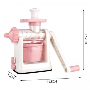 Lėto spaudimo rankinė vaisių sulčiaspaudė "Aukščiausia klasė 2"