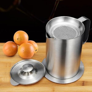 Plieninis virtuvės filtras "Aukščiausia klasė" (1.5 ltr.)