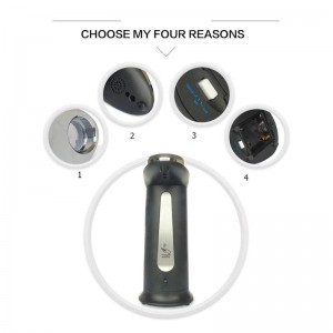 Automatinis skysto muilo dozatorius "Patogiau nebūna" (400 ml)