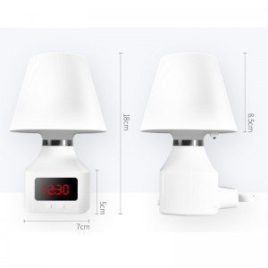 Nuotolinio valdymo šviestuvas laikrodis "Atradimas"