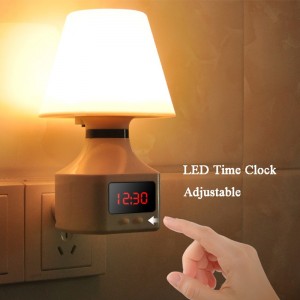 Nuotolinio valdymo šviestuvas laikrodis "Atradimas"