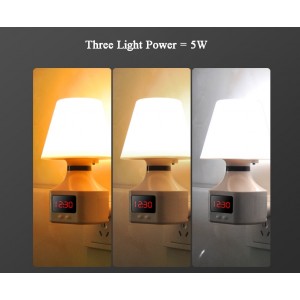 Nuotolinio valdymo šviestuvas laikrodis "Atradimas 2"