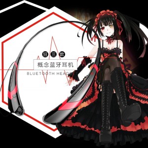 Belaidės ausinės "Hatsunės Miku stilius"