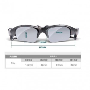 Išmanieji akiniai "Hatsunės Miku stilius"