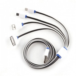 Universalus USB įkrovimo kabelis "Aukščiausia klasė 3"