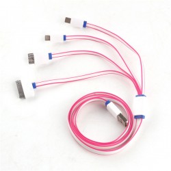 Universalus USB įkrovimo kabelis "Aukščiausia klasė 6"