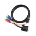 VGA į 3 RCA kabelis "Spartuolis"