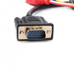 VGA į 3 RCA kabelis "Spartuolis"