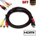 HDMI į 3 RCA kabelis "Aukščiausia klasė 3"