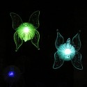 Šviečiantys lipdukai "Šviečiantys drugeliai" (5 vnt.)