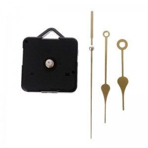 Laikrodžio mechanizmas "Auksinė elegancija" (10 vnt.)