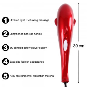 Elektroninis vibruojantis kūno masažuoklis "Delfinas 2"