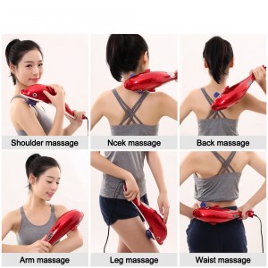 Elektroninis vibruojantis kūno masažuoklis "Delfinas 2"