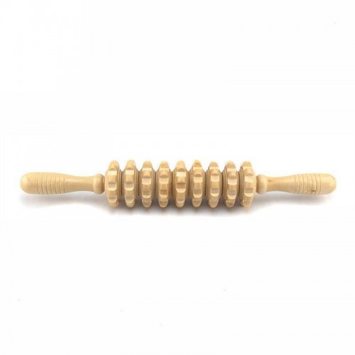 Medinis ritininis kūno masažuoklis "Stiprūs pojūčiai 2"