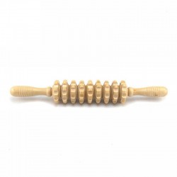 Medinis ritininis kūno masažuoklis "Stiprūs pojūčiai 2"