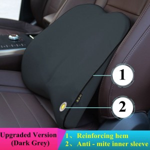 Masažinė nugaros pagalvė automobiliui "Pati patogiausia 6"