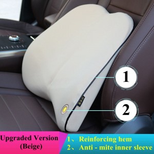 Masažinė nugaros pagalvė automobiliui "Pati patogiausia 8"