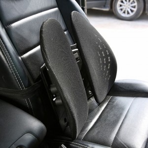 Masažinė nugaros pagalvė automobiliui "Dvigubai patogiau"