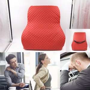 Masažinė nugaros pagalvė automobiliui "Nuostabi raudonoji"