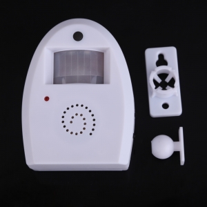 Sensorinis durų skambutis-apsaugos sistema "Klientas atėjo 2"