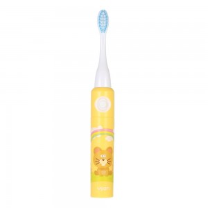 Elektrinis dantų šepetėlis kūdikiams ir vaikams "Puikusis katinukas"