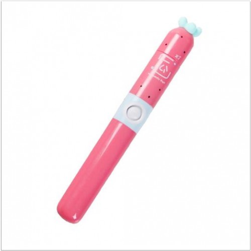 Elektrinis dantų šepetėlis kūdikiams ir vaikams "Rausvas"