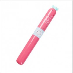 Elektrinis dantų šepetėlis kūdikiams ir vaikams "Rausvas"