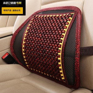 Masažinė nugaros pagalvė automobiliui "Raudonasis stilius"